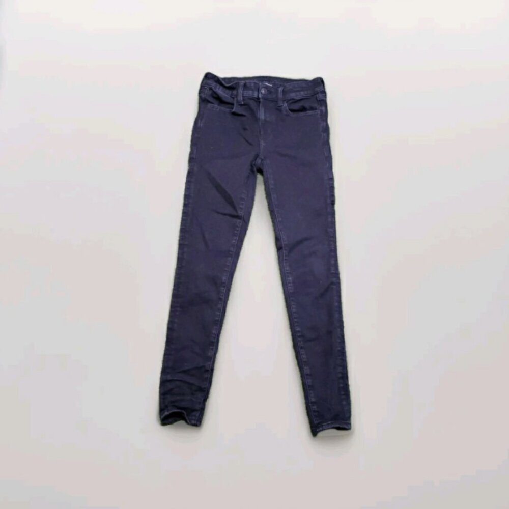 American Eagle Jegging Next Level Stretch Womens Size 4 Black 4756